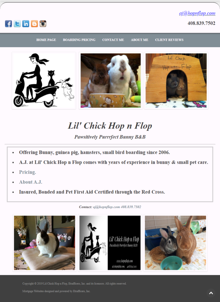 diy website example