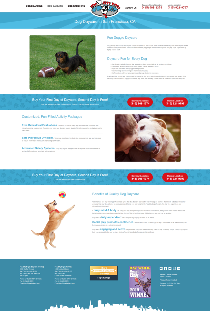 pro website example