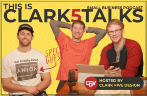 clark five talks podcast episode 1 cover image