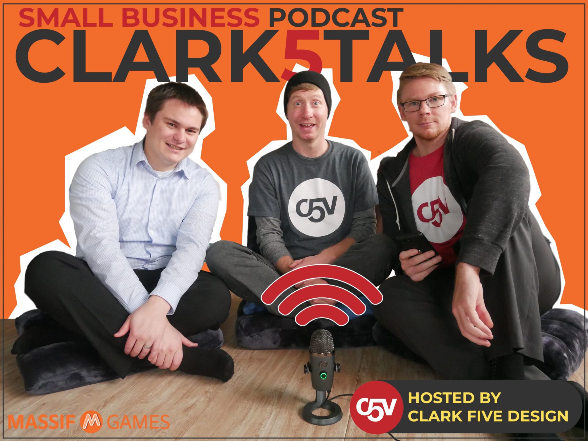 clark five talks podcast episode 2 cover image